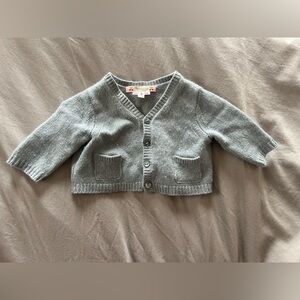 Bonpoint Baby Boy or Girl Knit Cardigan Sweater 100% Cashmere - 3 months